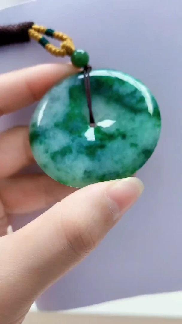 未镶嵌定制翡翠4852lr-毛货挂件22