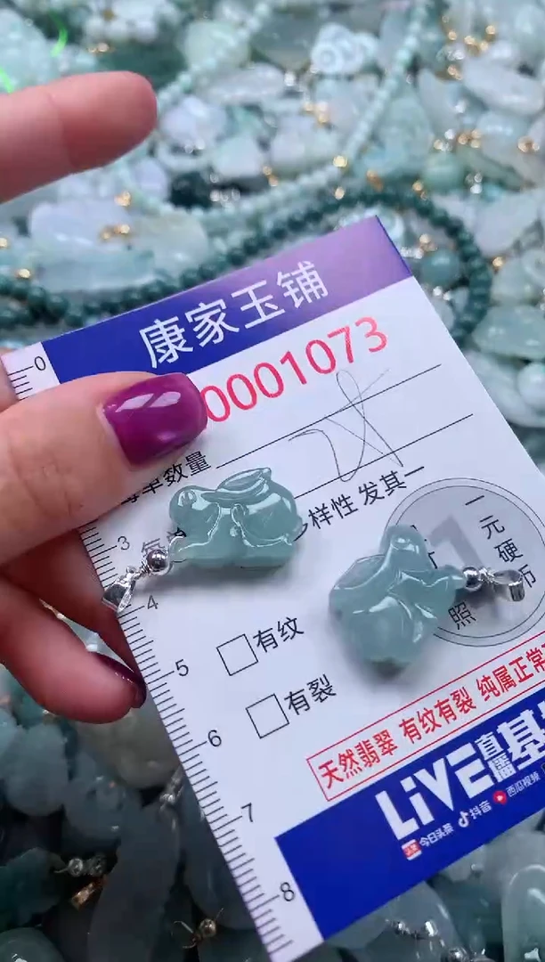 颈饰未镶嵌翡翠1073