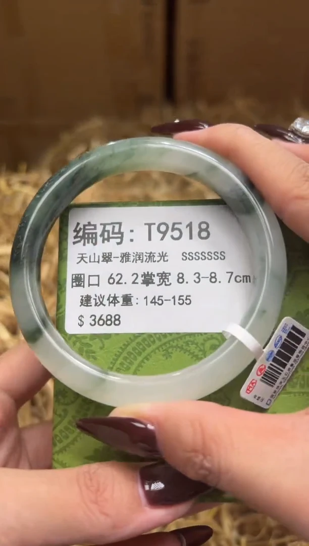 未镶嵌手镯石英质玉T9518