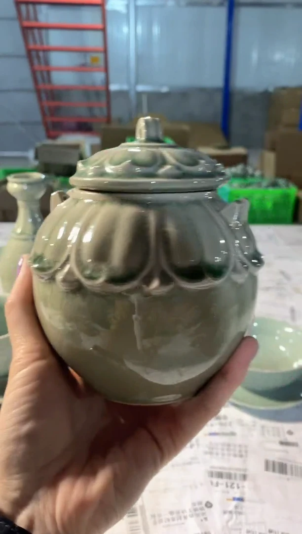 百级碎茶叶罐 微瑕 特价 XG002