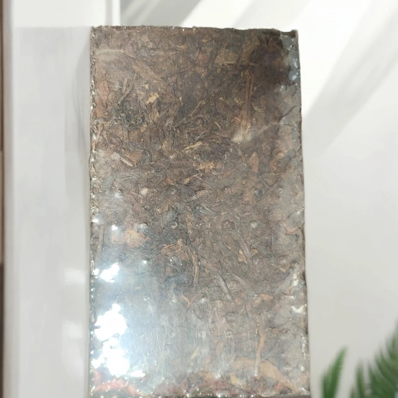 【百姓茶】2025年 （十年老茶砖）普洱熟茶砖450克