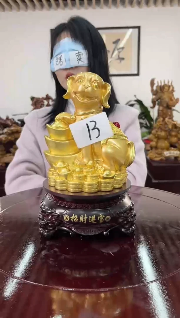 树脂仓库搬家摆件清13