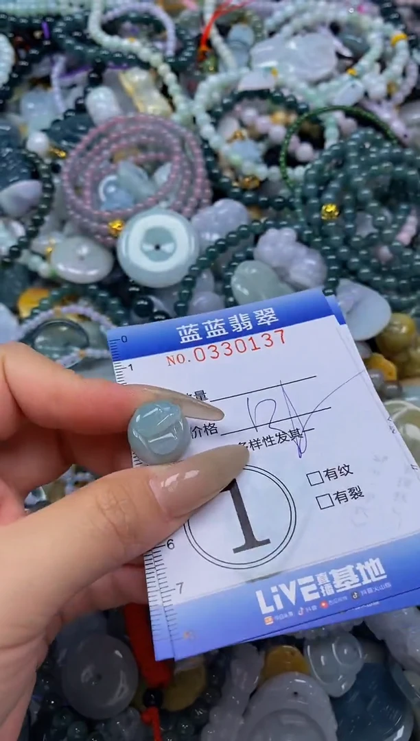 翡翠未镶嵌颈饰闪购0330137