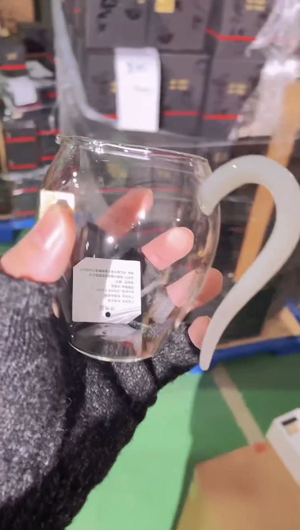 【闪购商品】清颜白玉公道杯晶焱金标