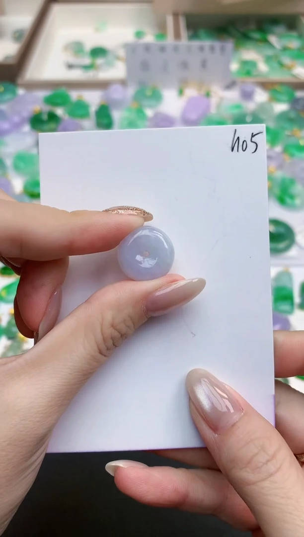 颈饰未镶嵌翡翠天然缅甸A货翡翠