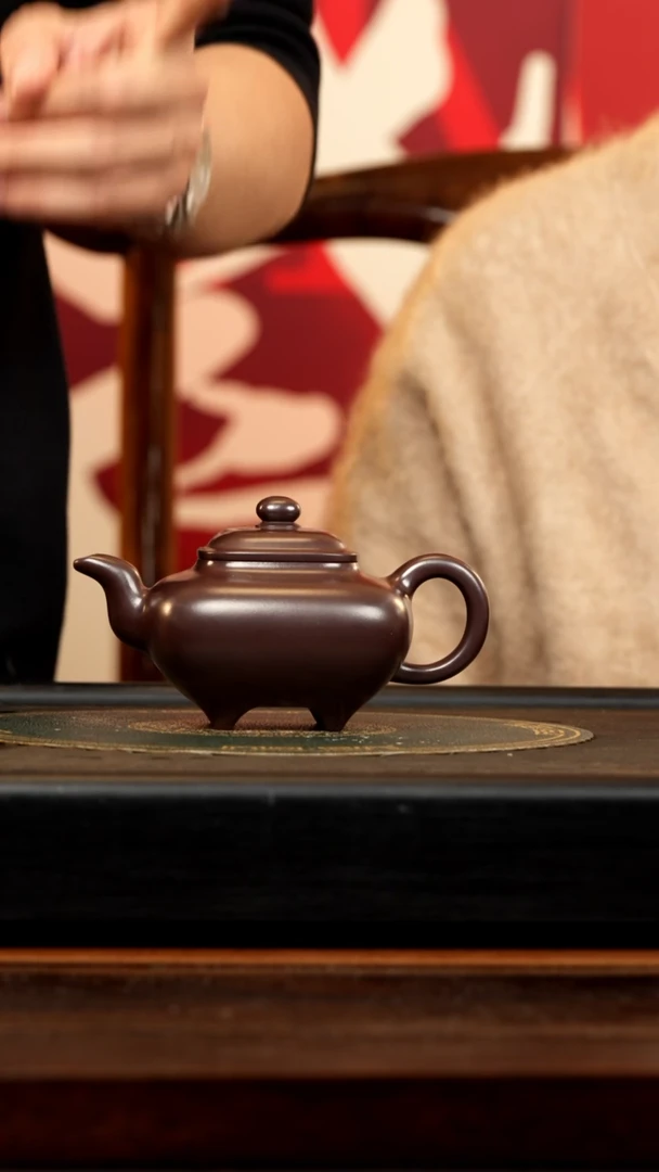 【闪购商品】紫砂茶壶XF 紫泥 传炉