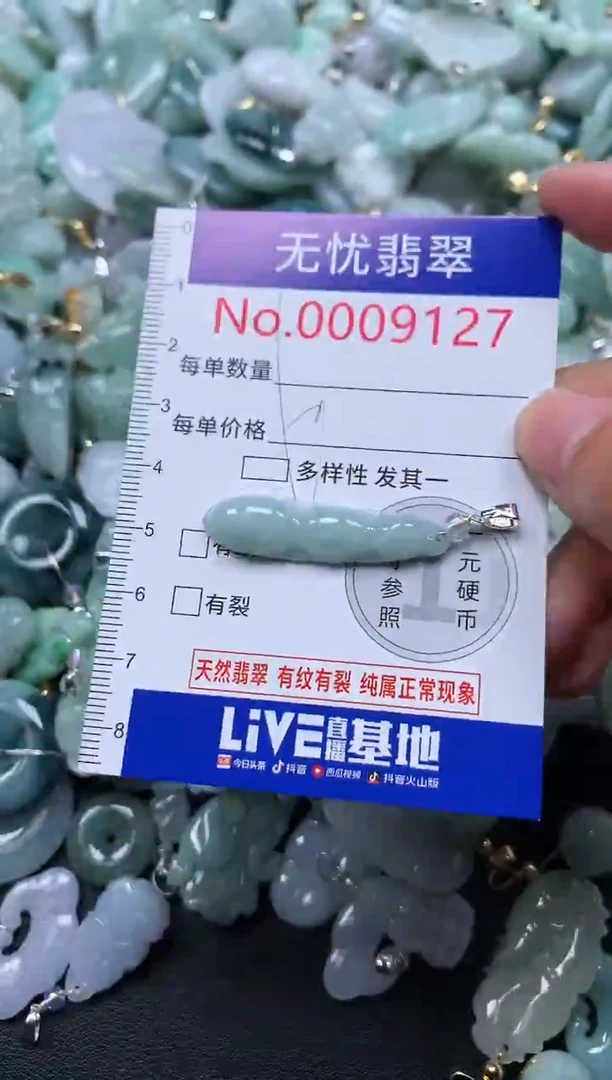 颈饰未镶嵌翡翠9127