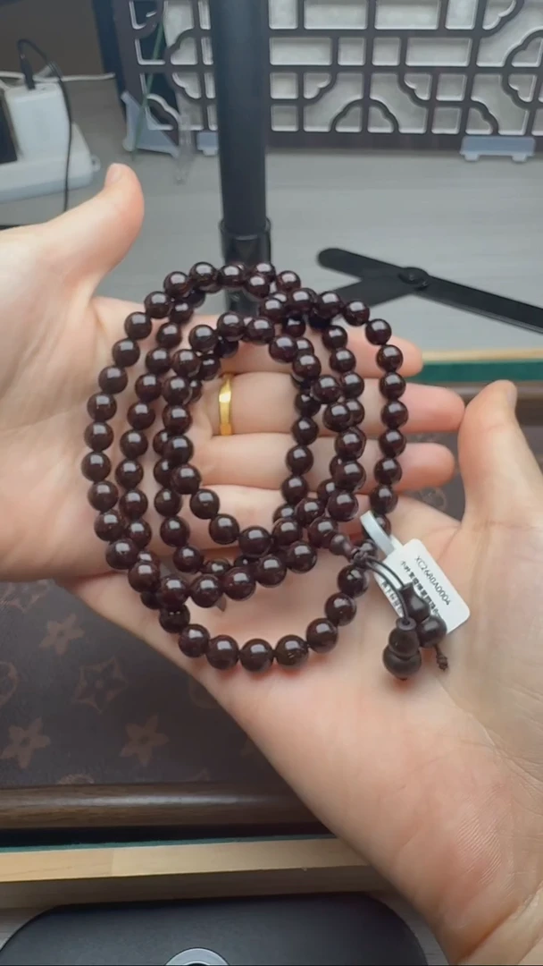 手串/手链小叶紫檀爆星圆珠8mm*108颗多圈手串A