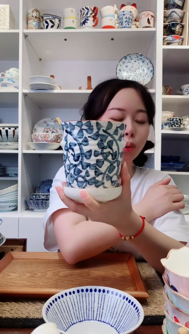 陶瓷日本进口陶瓷筷筒