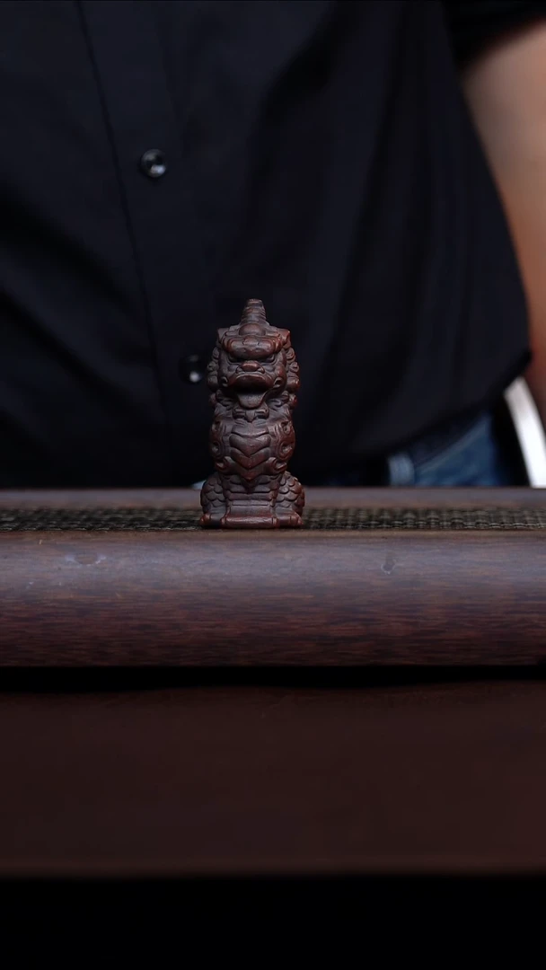 原矿茶宠紫泥麒麟