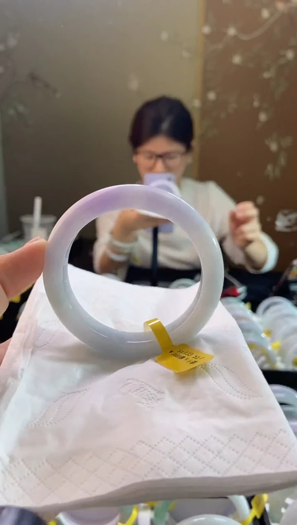 未镶嵌手镯翡翠圈口x55-56