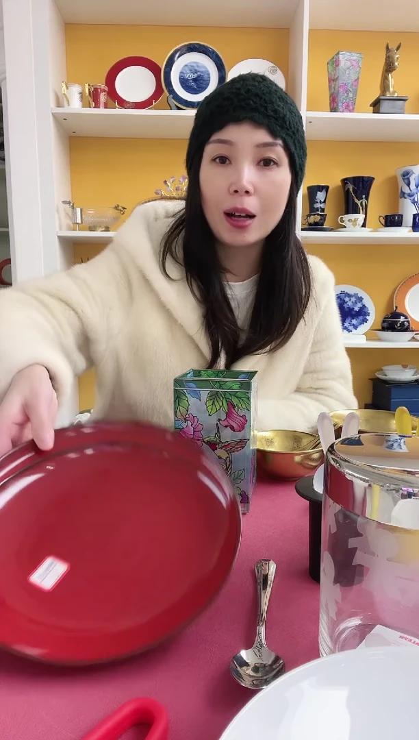 【闪购商品】yoko 红深碗