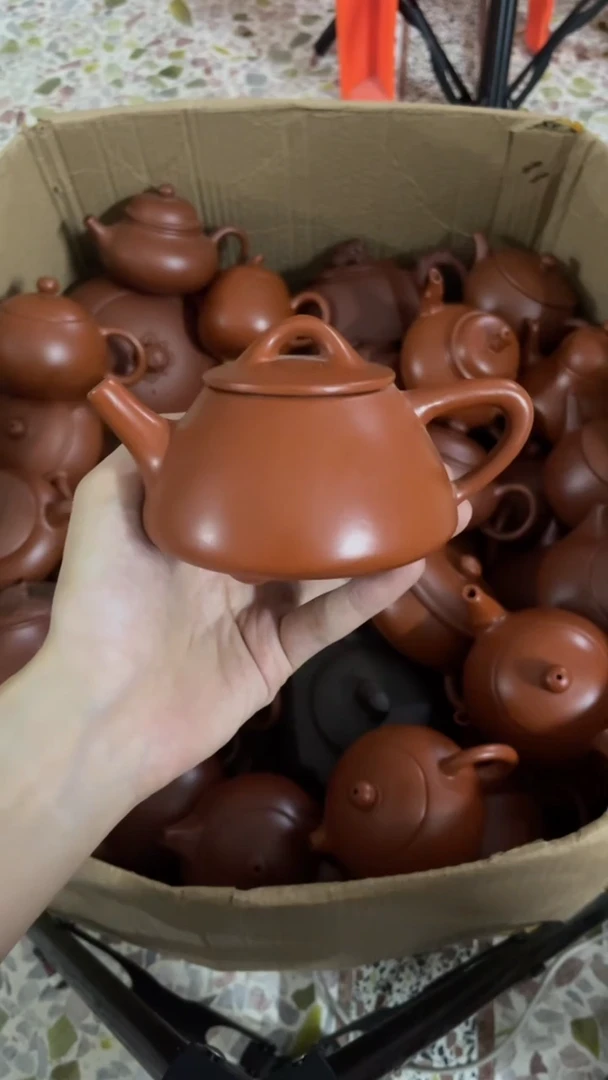 茶壶紫砂紫砂壶茶壶石瓢130毫升包邮