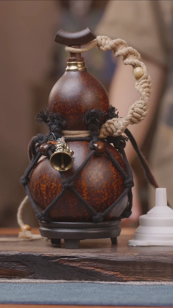 1671号精品大漆葫芦防腐防渗装水茶酒