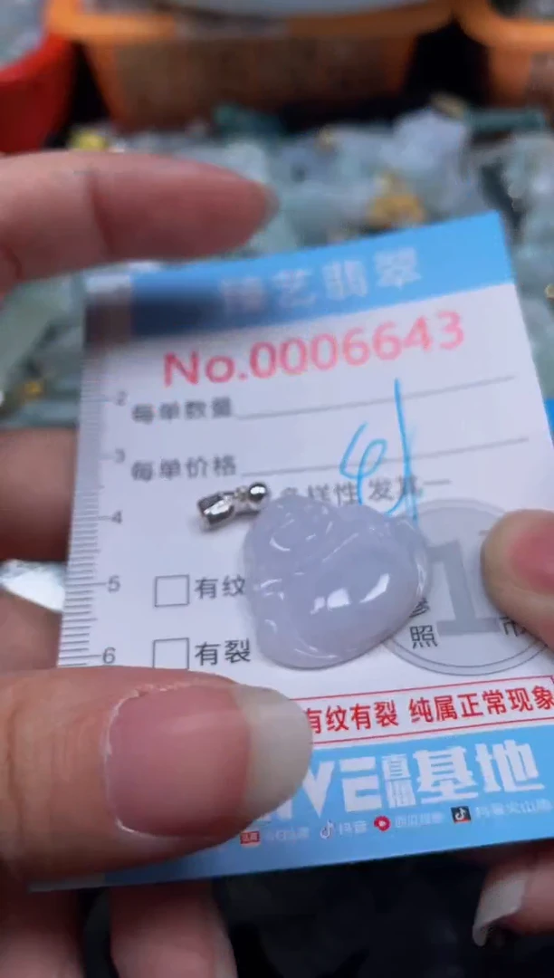 颈饰未镶嵌翡翠6643