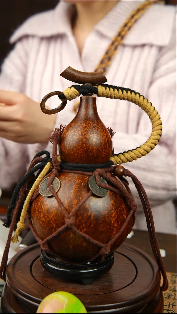 707号500ml左右非遗大漆酒葫芦