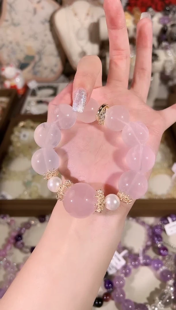 【闪购商品】水晶手链未镶嵌天然水晶 多样性发货发其一 颜色微差