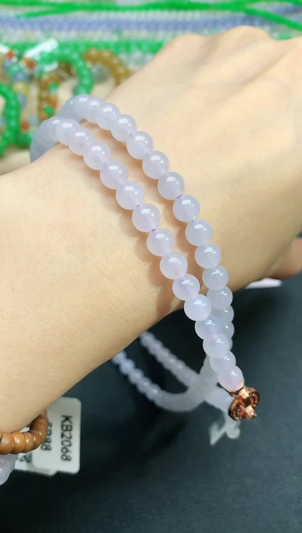 未镶嵌手串翡翠31珠链|2800+0多样性发其一