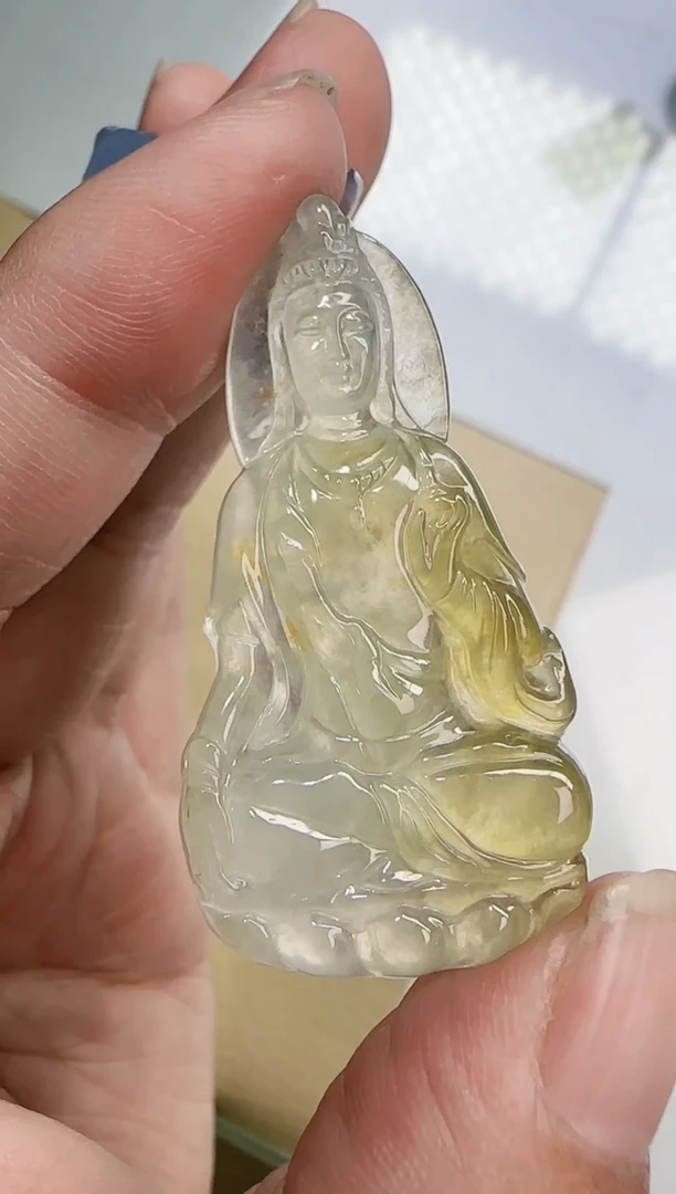 翡翠未镶嵌颈饰缅甸a货翡翠