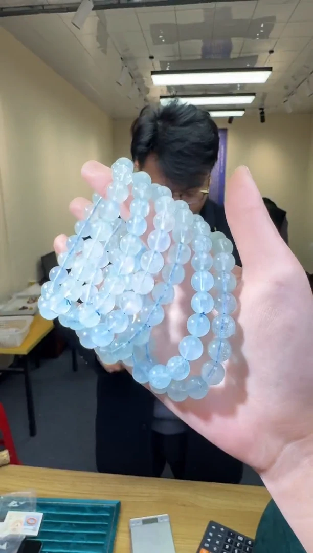 未镶嵌手链海蓝宝石多样性发一件 472