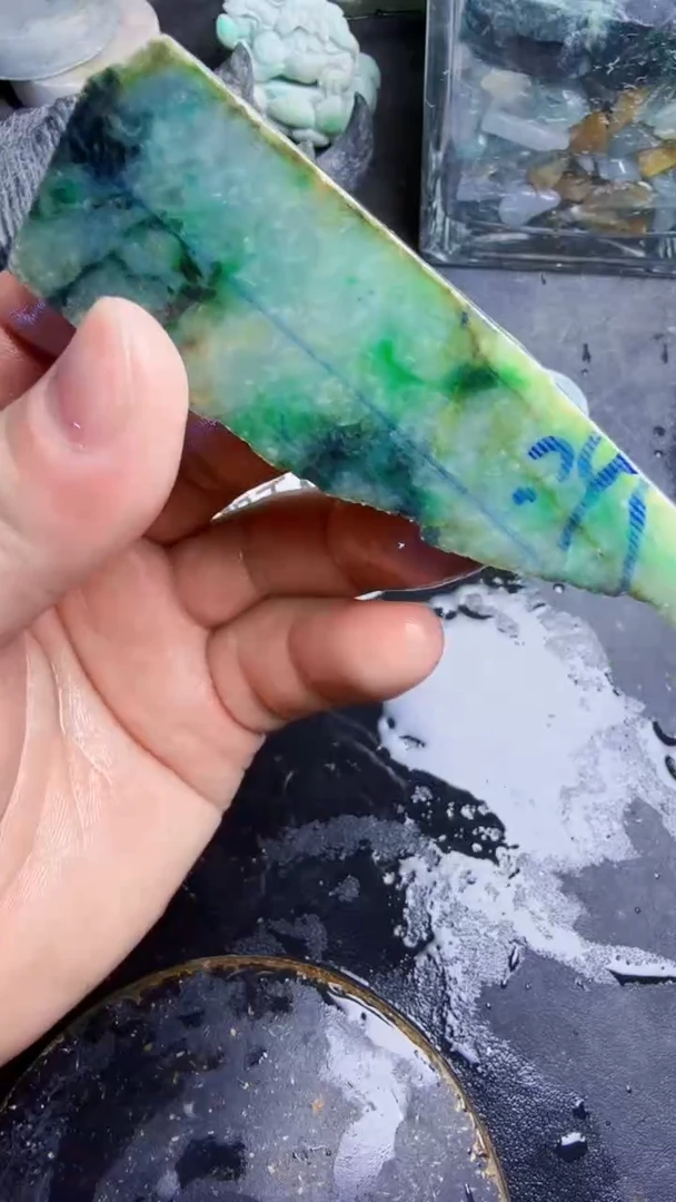 未镶嵌挂件翡翠天然翡翠019