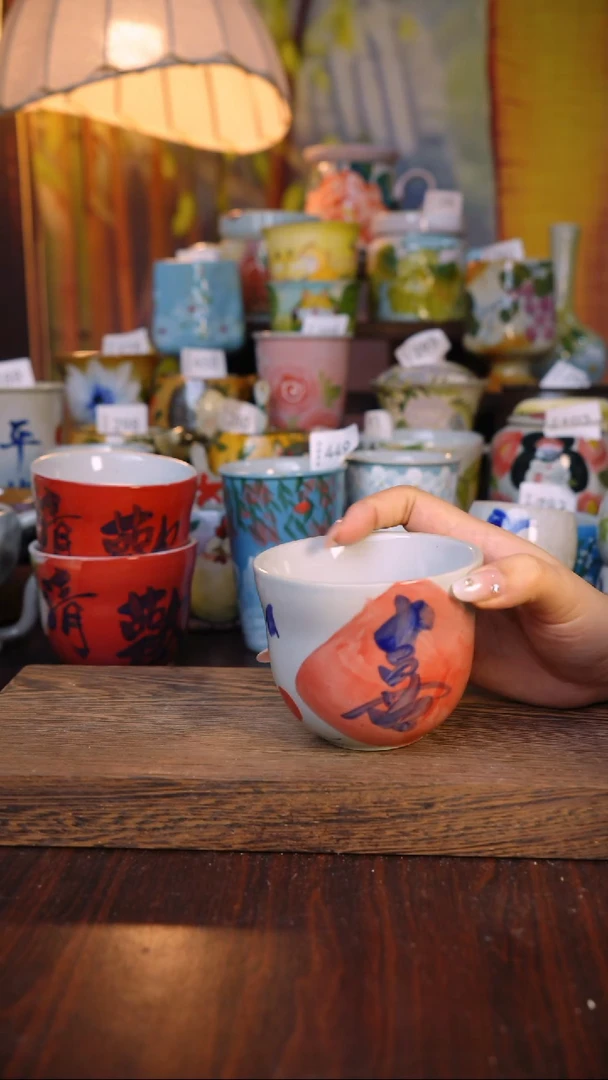 摆件泥垚手作 景德镇手工手绘器物