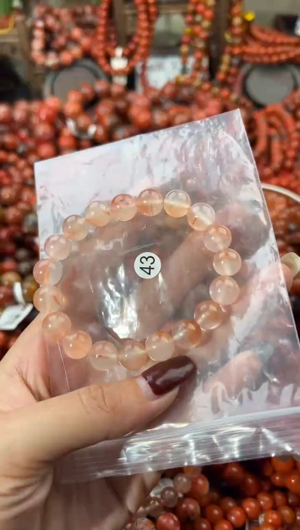 未镶嵌手串南红玛瑙资***工10