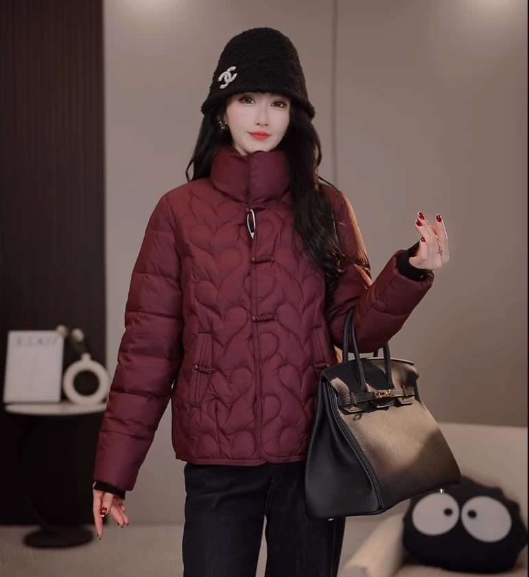 【阿紫专属】羽绒服女短款2024年新品时尚百搭加厚鸭绒保暖外套22