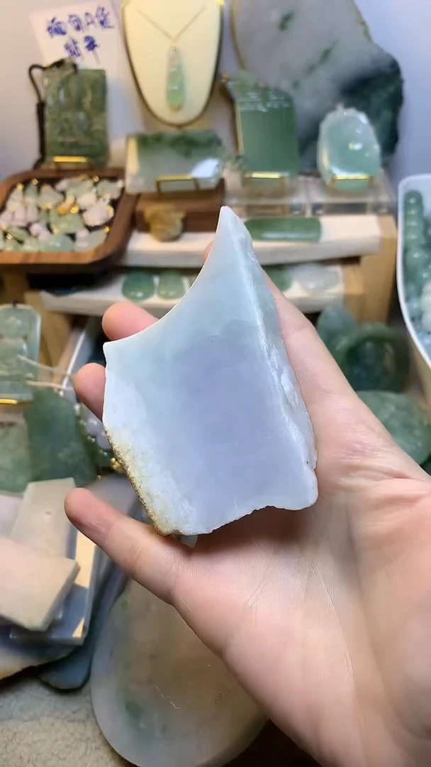 未镶嵌挂件翡翠 缅甸A货翡翠，没有运费险