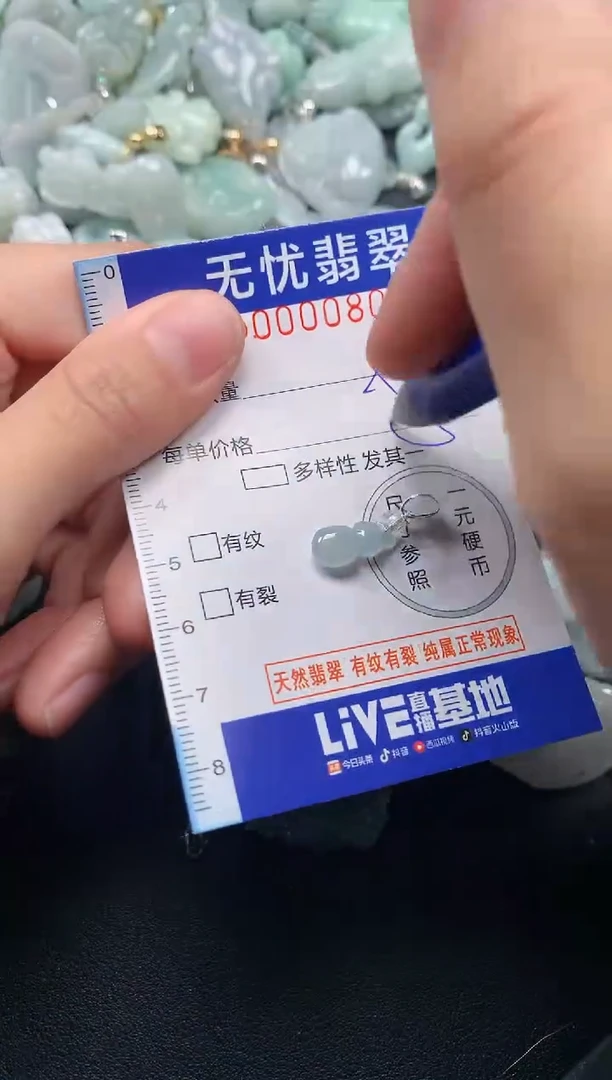 颈饰未镶嵌翡翠802