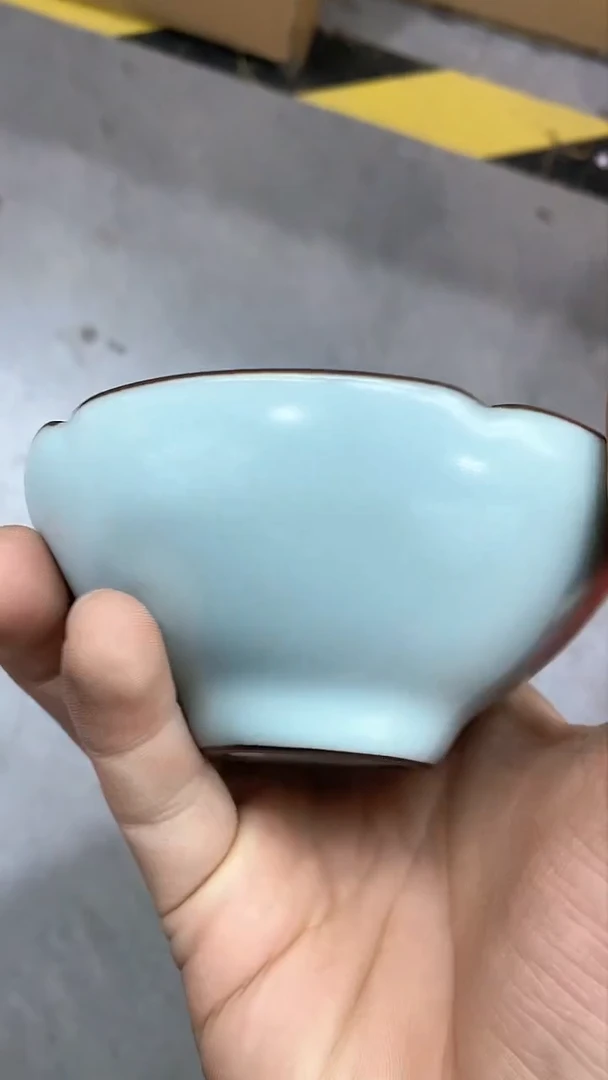 【闪购商品】瓷片陶瓷茶器孤品52蓝