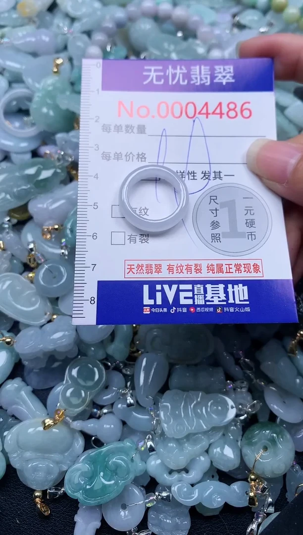 颈饰未镶嵌翡翠4486