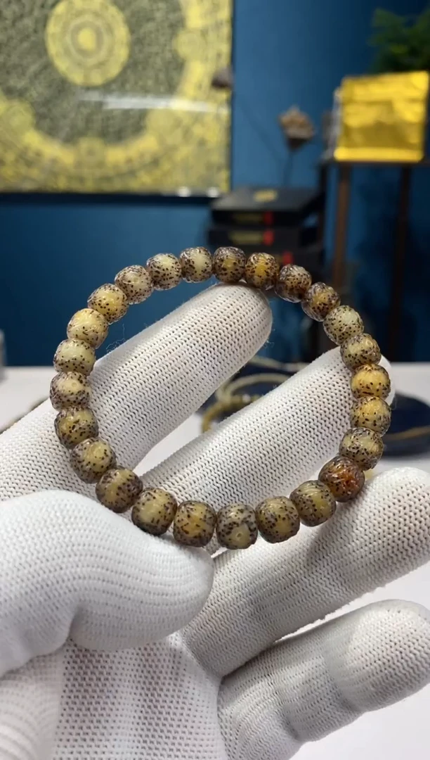 星月菩提手串纯手工/9改火烧云 傲然