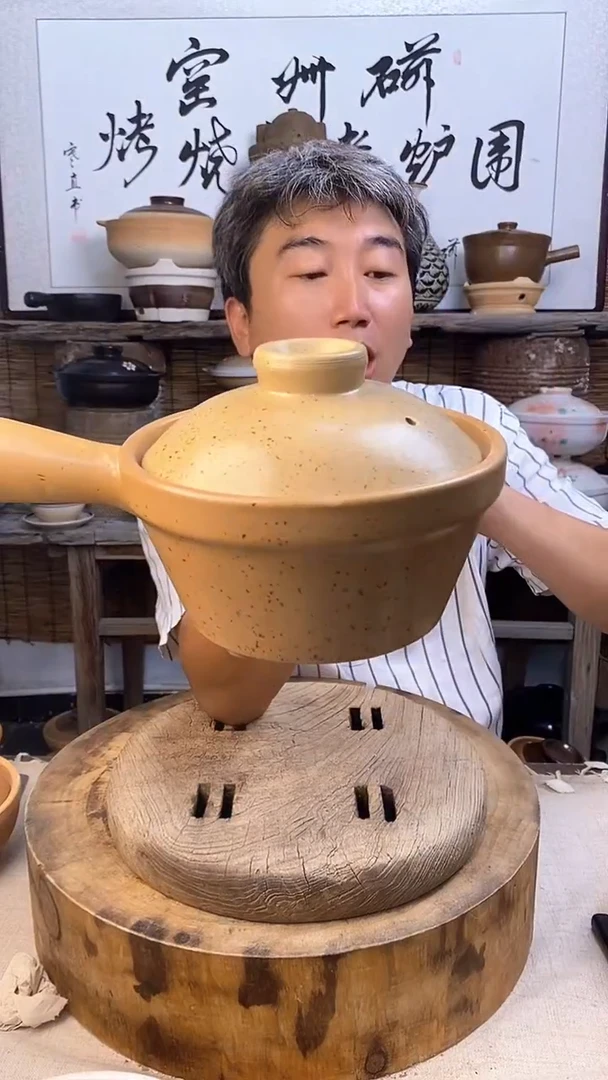 土陶幺八零单柄小食锅1.2升