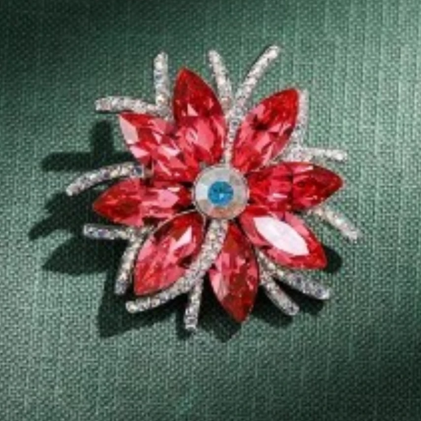 禧娘娘-小众手工时尚创意复古大衣胸针-S3449