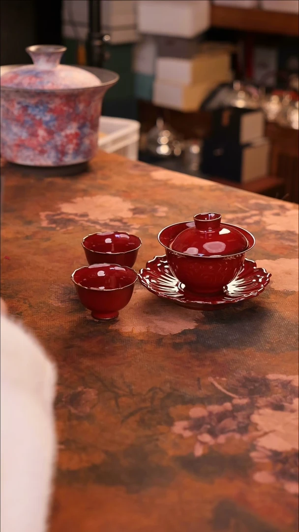 【闪购商品】陶瓷茶具（无礼盒无茶盘）@@A11980