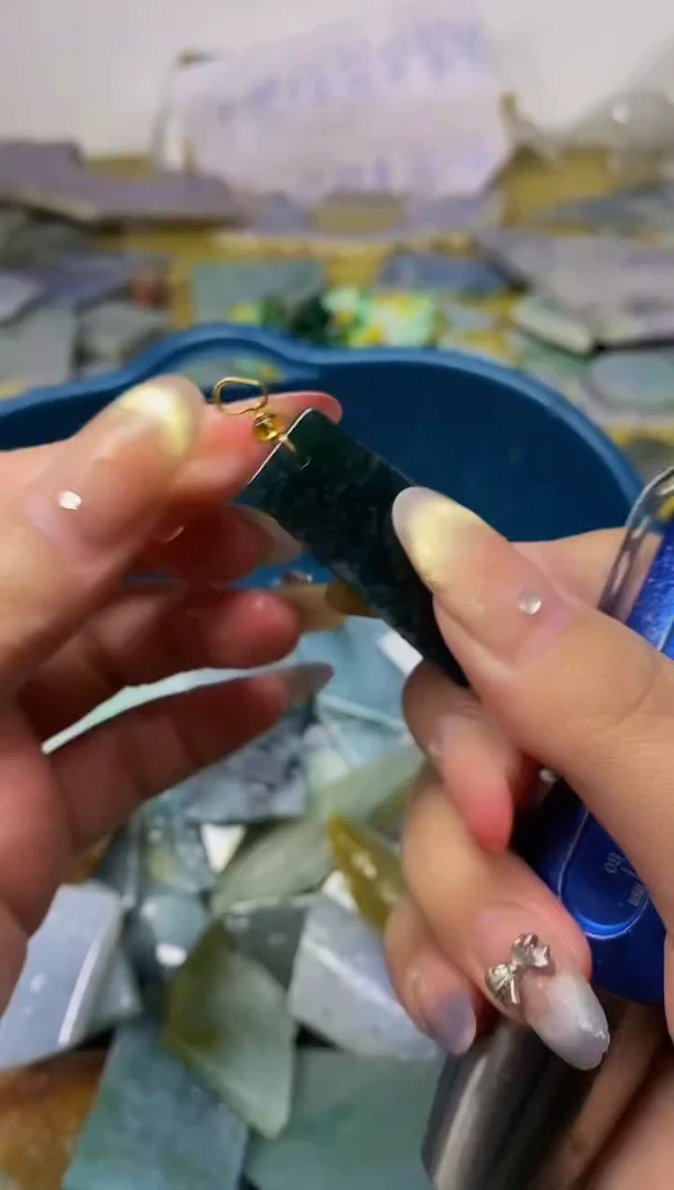 散珠翡翠天然缅甸翡翠A货648