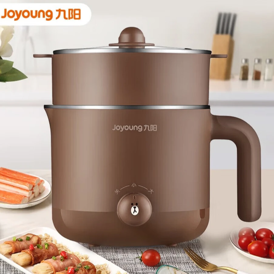9新 Joyoung/九阳 【9新】华南仓九阳-多用途锅-K12-D603(棕)