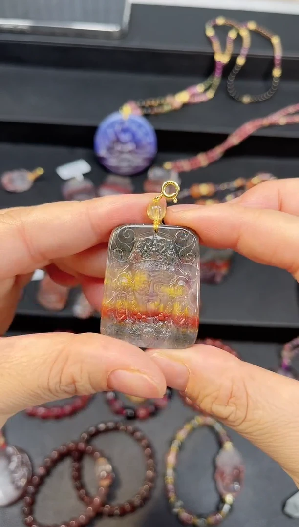未镶嵌颈饰水晶【百晶灵儿】定制款