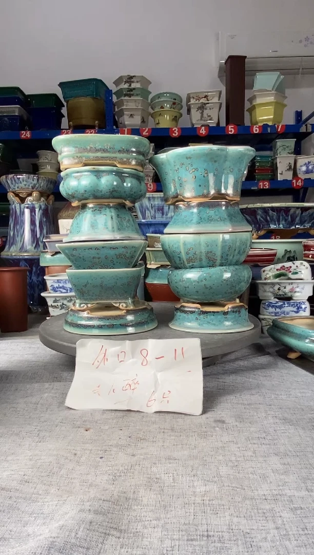 马**拿2806十一只花盆花盆