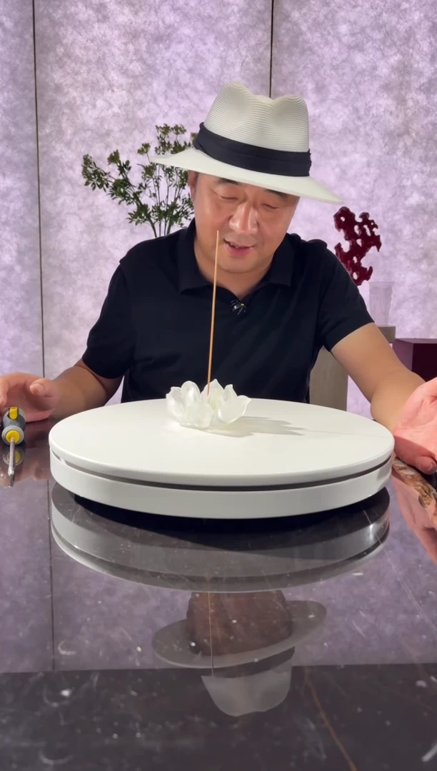 摆件CS0202009夏荷香插艺术琉璃摆件