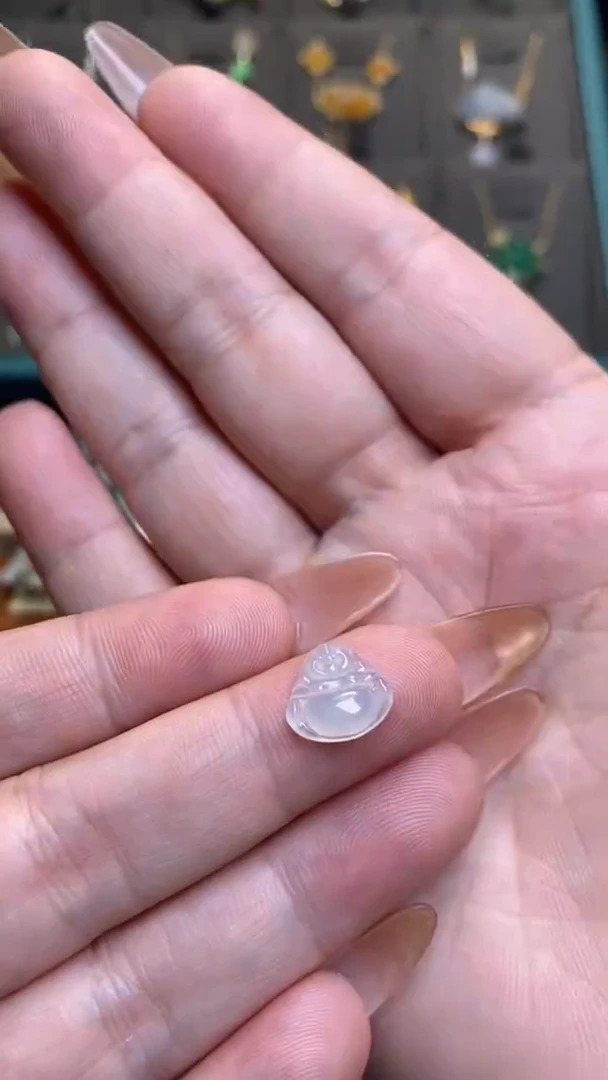 颈饰未镶嵌翡翠净货36978