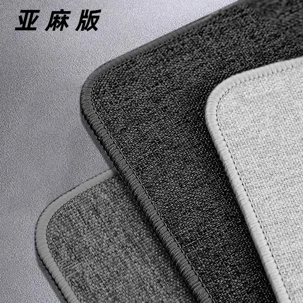 亚麻桌垫大滑鼠垫超大办公电竞家用桌面垫子棉麻桌布2025新款