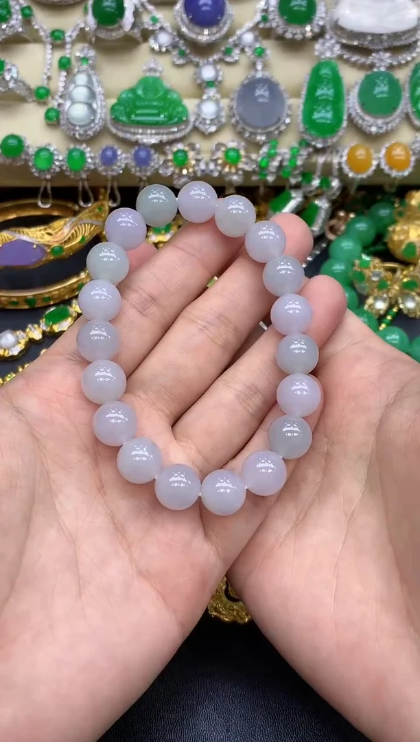 未镶嵌手串翡翠49-中国好珍宝