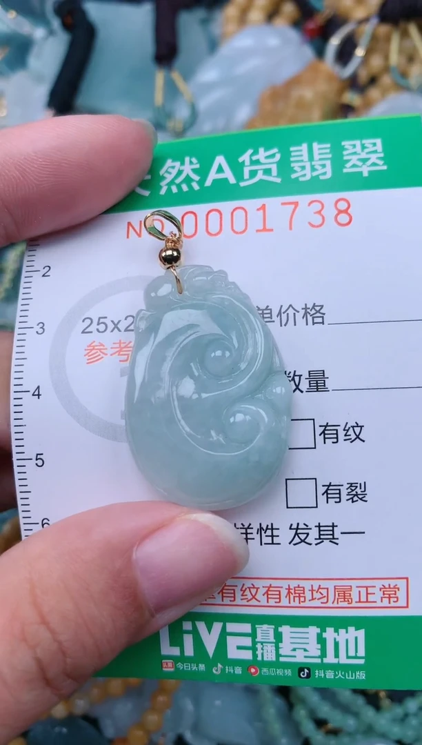 颈饰未镶嵌翡翠.0001738