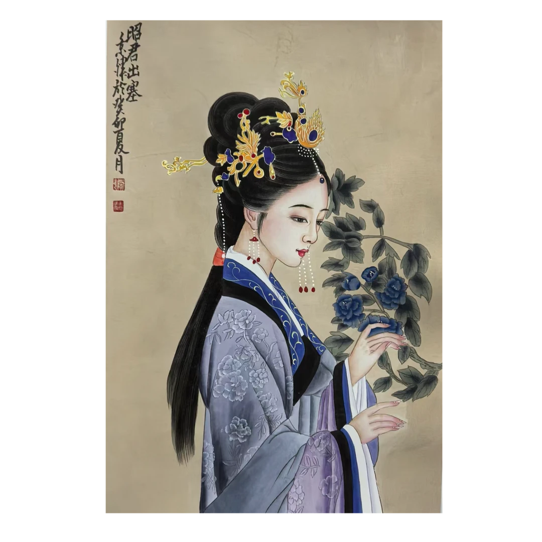 戴总专属——宋景辉老师2.7平尺人物作品（丝绢）