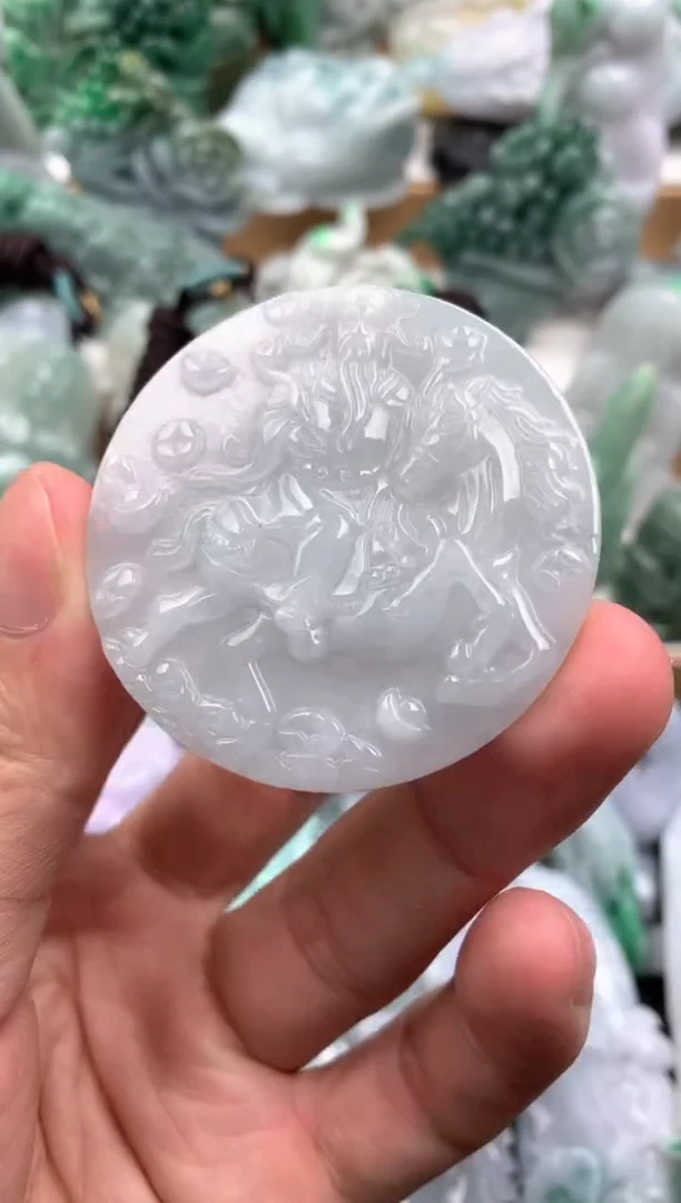 吊坠(不含链)未镶嵌翡翠1