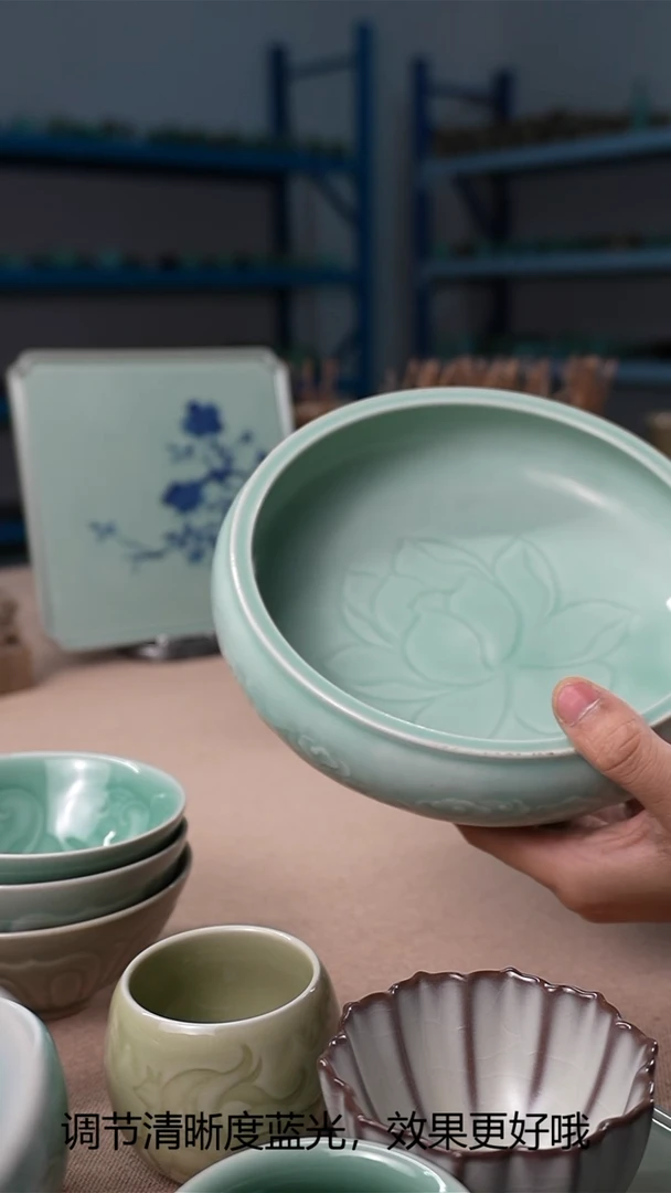 龙泉青瓷厂家直销点点关注微瑕