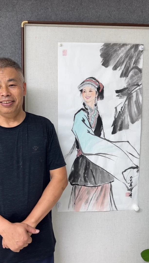 国画徐耀清老师三尺