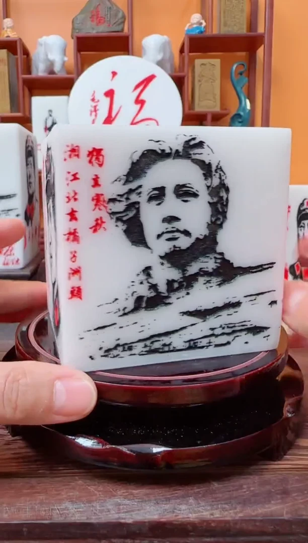 石材9×9×9四面像精品带底座